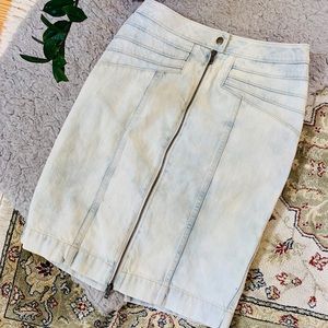 Anthropologie Denim Skirt